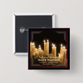 文字付きキャンドルボタンのメモリ内 – HAMbyWG 缶バッジ (正面&裏面)