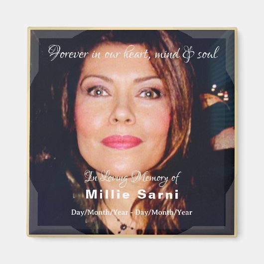 文字付きキャンドル磁石のメモリ – HAMbyWG マグネット (正面)