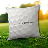 文字付きゴルフボパーソナライズされたール クッション