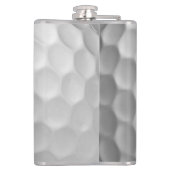 文字付きゴルフボパーソナライズされたール フラスク (裏面)