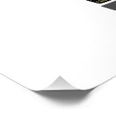 文字付き手感動的 ポスター (コーナー)