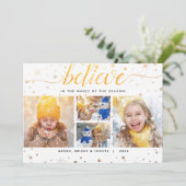 文字休日信じの一致魔法効果 シーズンカード (スタンド正面)