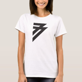 文字体裁デザイン。1977生まれ年の人々のために。 Tシャツ