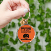 文字体裁レトロハロウィーン キーホルダー (手)