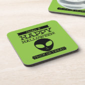 文字体裁レトロハロウィーン コースター (左側)