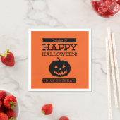 文字体裁レトロハロウィーン スタンダードカクテルナプキン (インサイチュ)
