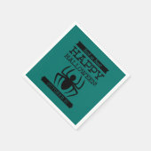 文字体裁レトロハロウィーン スタンダードカクテルナプキン (角)