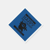 文字体裁レトロハロウィーン スタンダードカクテルナプキン (角)