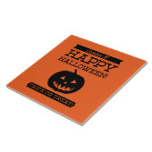 文字体裁レトロハロウィーン タイル (側面)
