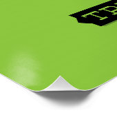 文字体裁レトロハロウィーン ポスター (コーナー)