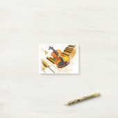 文字列と鍵_ ポストイット (デスク上)