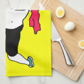 文字列の削除 キッチンタオル (四つ折り)