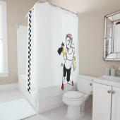 文字列の削除 シャワーカーテン (インサイチュ)