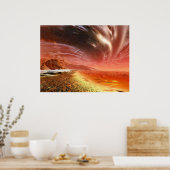 文字列の時間 ポスター (キッチン)