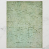 文字列の緑のスクラップグランジブック紙 (裏面)