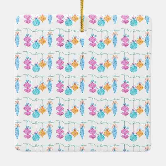 文字列オーナメントツリーオーナメント セラミックオーナメント (裏面)