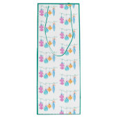 文字列オーナメントワインバッグ ワインギフトバッグ (裏面)