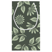 文字列ハンドルを持つ販促ビジネス抱き枕 スモールペーパーバッグ (裏面)