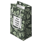 文字列ハンドルを持つ販促ビジネス抱き枕 スモールペーパーバッグ (正面アングル)