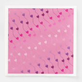 文字列パターングラデーションピンクID628ハート (正面)