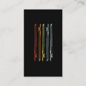 文字列楽器プレーヤーのミュージシャン 名刺 (正面)