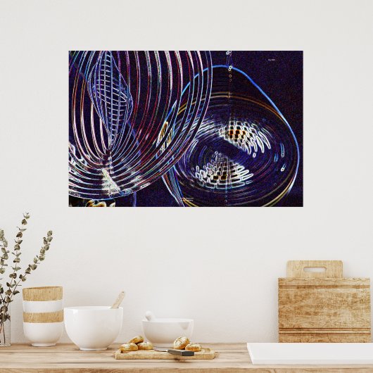 文字列理論#3 ポスター (キッチン)