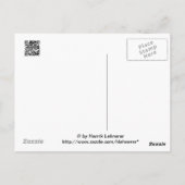 文字列Beans ポストカード (裏面)