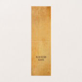 文字動揺してノスタルジックオールド紙ルックエレガント 名刺 (外部フラット)