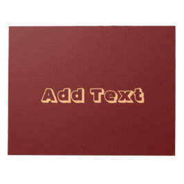 文字印刷文字名のビジネスひな形の追加 ノートパッド