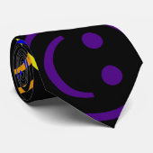 文字及びイメージのギフトを加えて下さい: 虹の顔 ネクタイ (ロール)