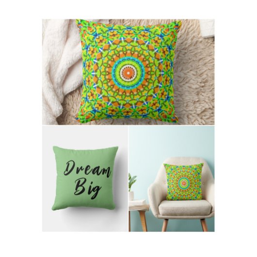 文字及びデザイン装飾用クッション クッション