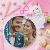 文字及び写真カスタムパーソナライズされたパーティー ペーパープレート (パーティー)