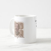 文字及び写真#600が付いているGranville Tの木製品 コーヒーマグカップ (正面左)