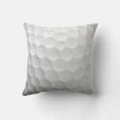 文字及び数パーソナライズされた数を有するゴルフボール クッション (裏面)