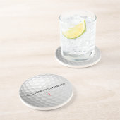 文字及び数パーソナライズされた数を有するゴルフボール コースター (側面)