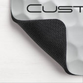 文字及び数パーソナライズされた数を有するゴルフボール マウスパッド (コーナー)