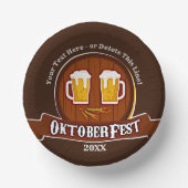 文字名年オクトーバーフェストパーティーの追加20xx ペーパーボウル (正面)