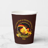 文字名年オクトーバーフェストパーティー20xx 8ozの追加 紙コップ (裏面)