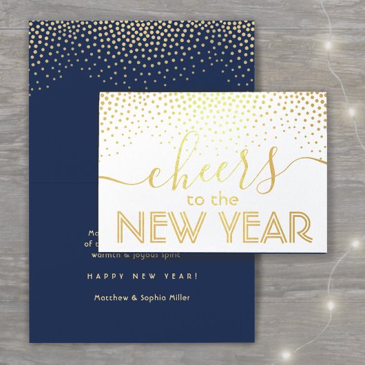 文字応援から新年海軍金ゴールドへ 箔カード