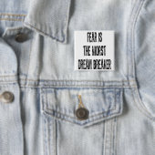 文字恐怖は最悪のドリームブレーカーブラック 缶バッジ (インサイチュ)