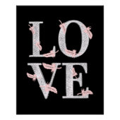 文字愛 ポスター (正面)