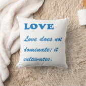 文字愛: ロマンスの精神の精神的な生命パートナーの偶然 クッション (ブランケット)