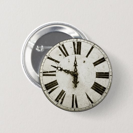 文字盤 缶バッジ (正面&裏面)