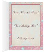 文字結婚のお祝いのカード (内側 (右))