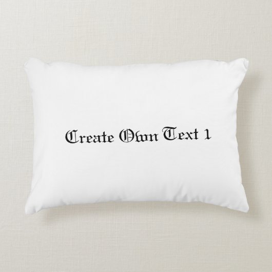 文字結婚式の贈り物を作成し、新婚を支持クール アクセントクッション (正面)