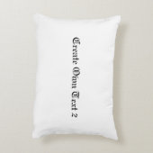 文字結婚式の贈り物を作成し、新婚を支持クール アクセントクッション (裏面(縦))