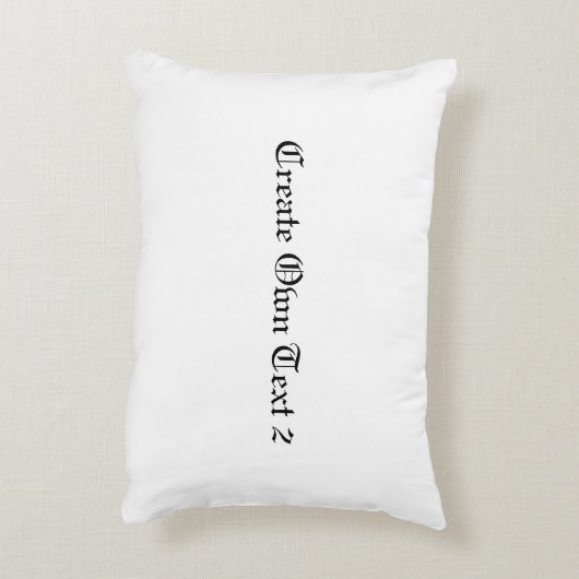 文字結婚式の贈り物を作成し、新婚を支持クール アクセントクッション (裏面(縦))