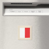 文字航海の「H」信号フラグ マグネット (インサイチュ (食洗機))