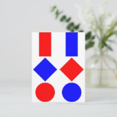 文字表 ポストカード (スタンド正面)