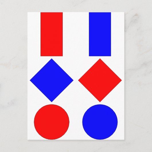 文字表 ポストカード (正面)